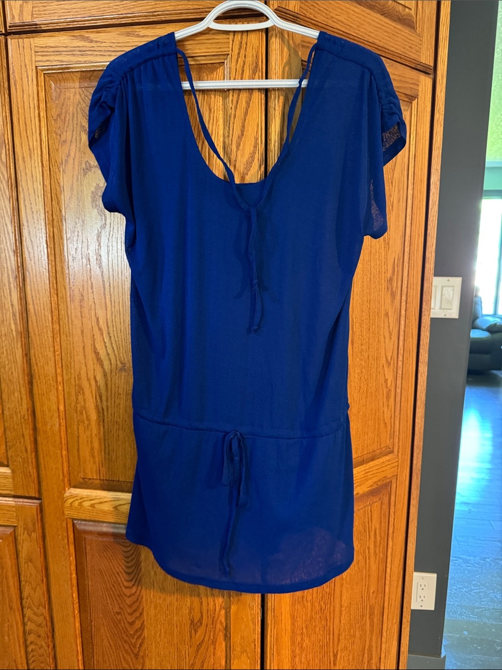 George Royal Blue Swim Coverup Tunic